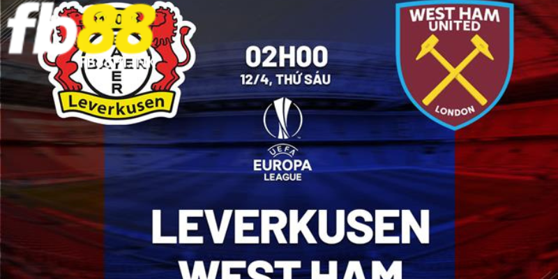Soi kèo trận bóng đá giữa Bayer Leverkusen vs West Ham United lúc 02h00 ngày 12/4